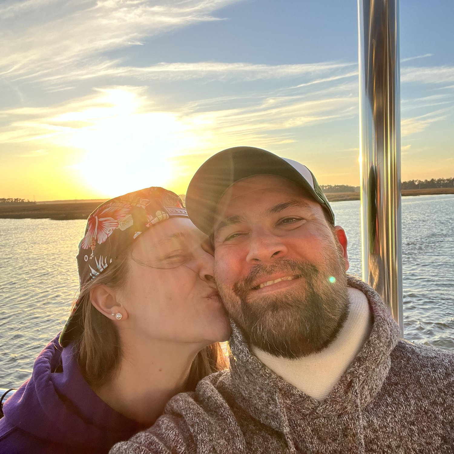 Our first trip to Hilton Head. We fit a lot in to a long weekend, our second favorite to the food was this sunset cruise. So many dolphins!