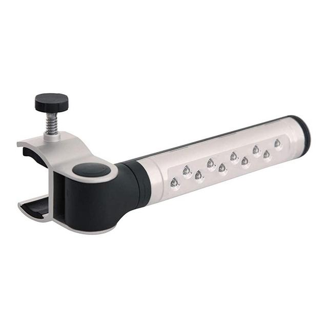 Barbecue Grill Light by Light Accents - Battery Operated Led BBQ Light Aluminum Clamp Barbeque Grill Light - Cooking Light for Outdoor Grilling One of The Best BBQ Lights for Grill
