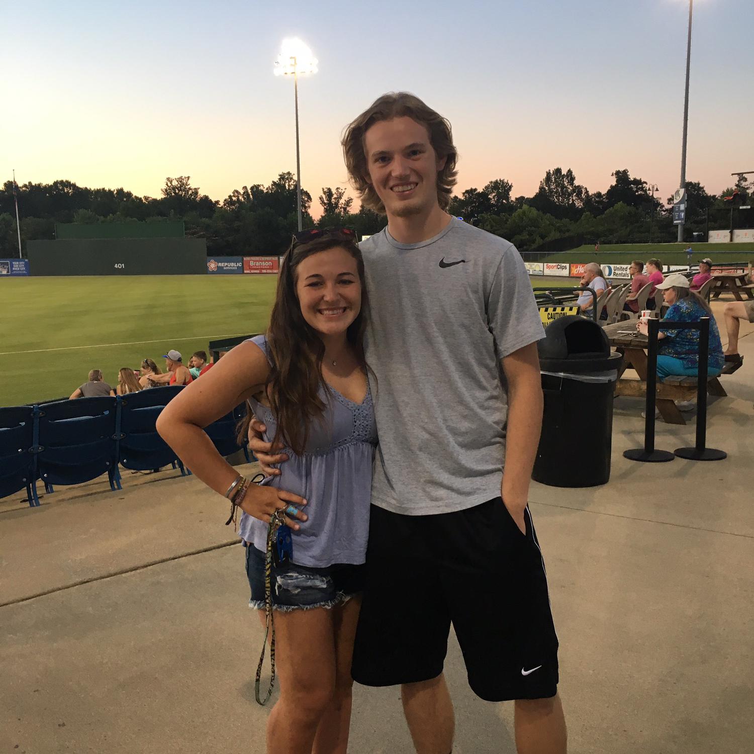 Matt & I met senior year at Sequoyah through mutual friends. I originally targeted Matt to be my friend bc he was super shy around girls. Thought I’d lighten him up a bit. Mission accomplished I guess