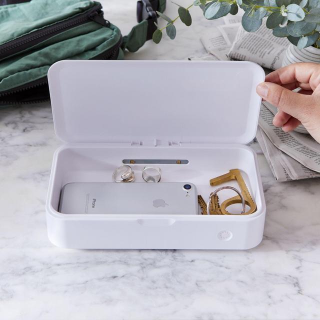 Phone & Accessory Sanitizing Tray