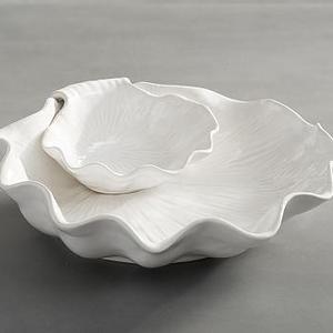 Shell Chip and Dip Bowl