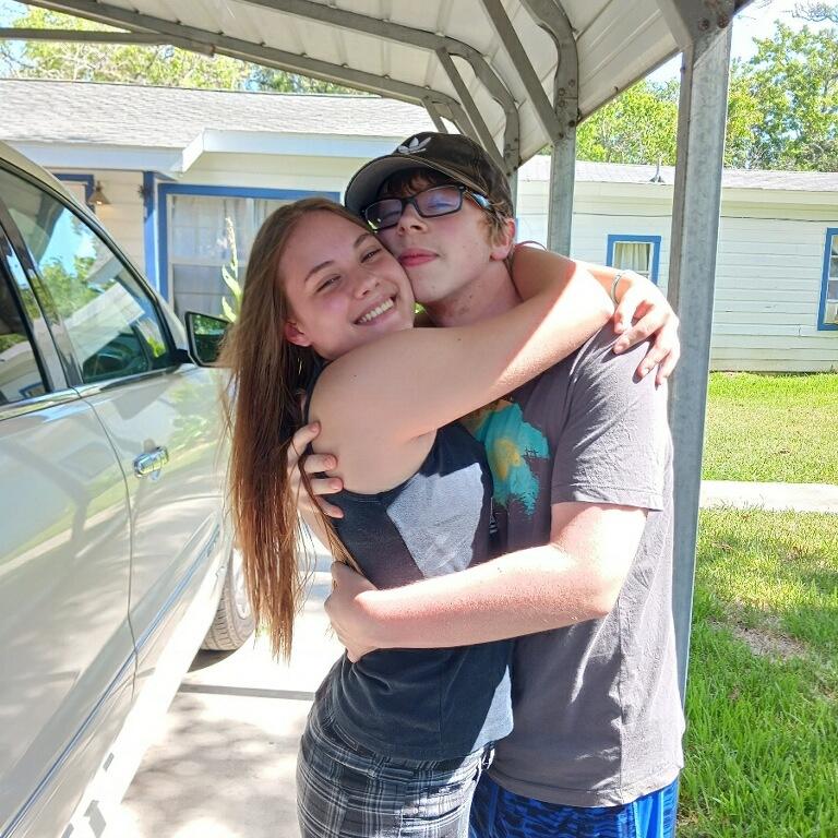 Us when we were just 18 and 19