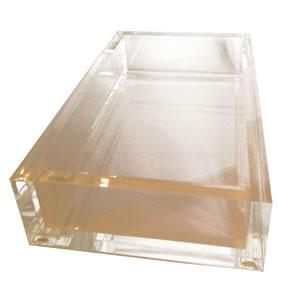 Caspari - Lucite Guest Towel Napkin Holder