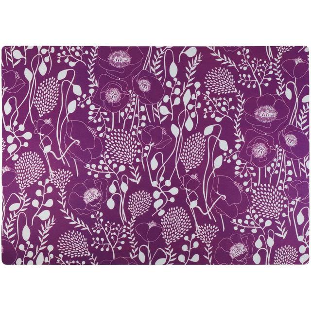 Drymate Cat Litter Trapping Mat - Garden Purple : Target