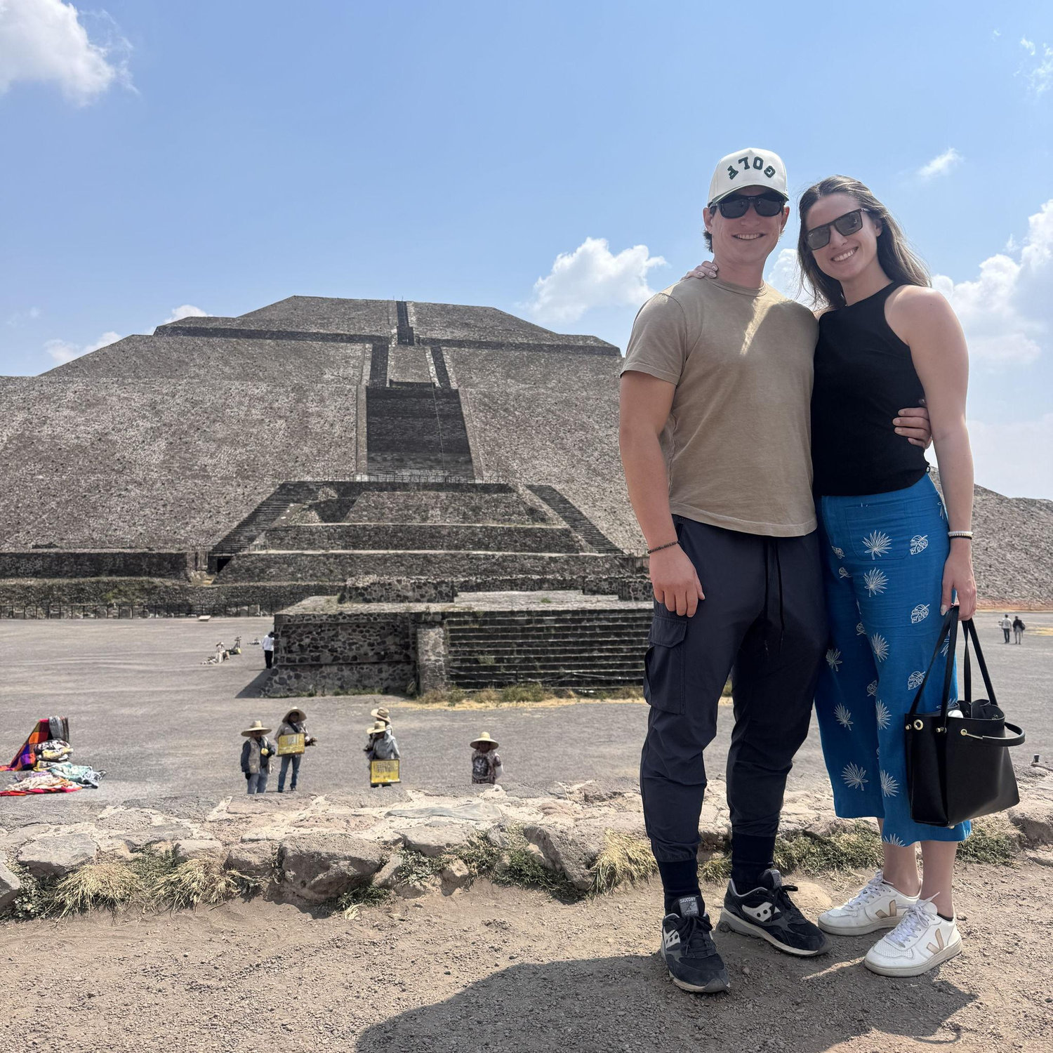 Visiting the Pyramids in Mexico!