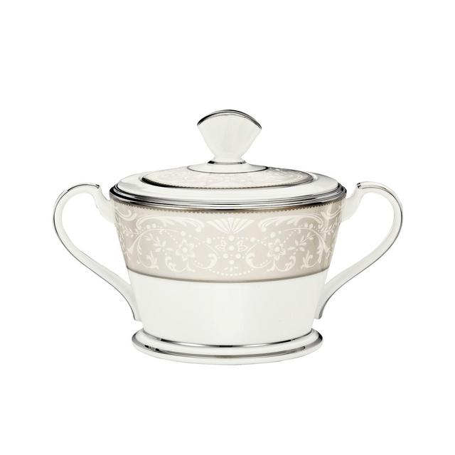 Noritake "Silver Palace" Sugar Bowl with Lid