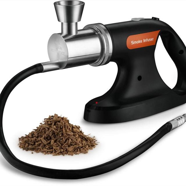 Mitbak Portable Handheld Cold Smoking Gun| Electric Food And Drink Cocktail Smoker| Pack Of Woodchips Including, Indoor-Outdoor Smoke Infuser Machine | Gift For Christmas