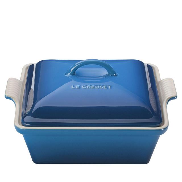 Le Creuset 2.5-Quart Stoneware Covered Square Casserole Dish