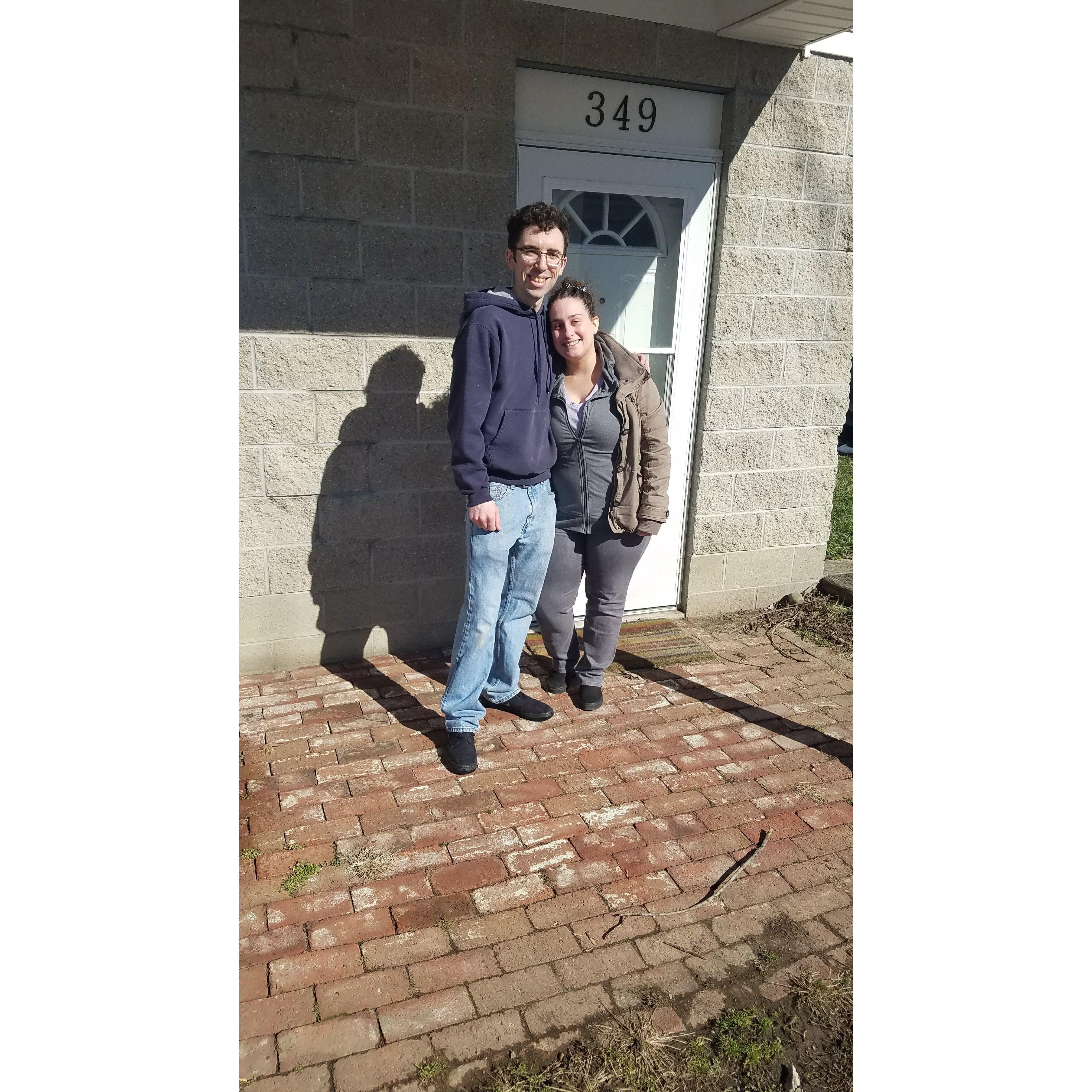 March 2018 - Saying goodbye to their last place together in downtown Erie, PA