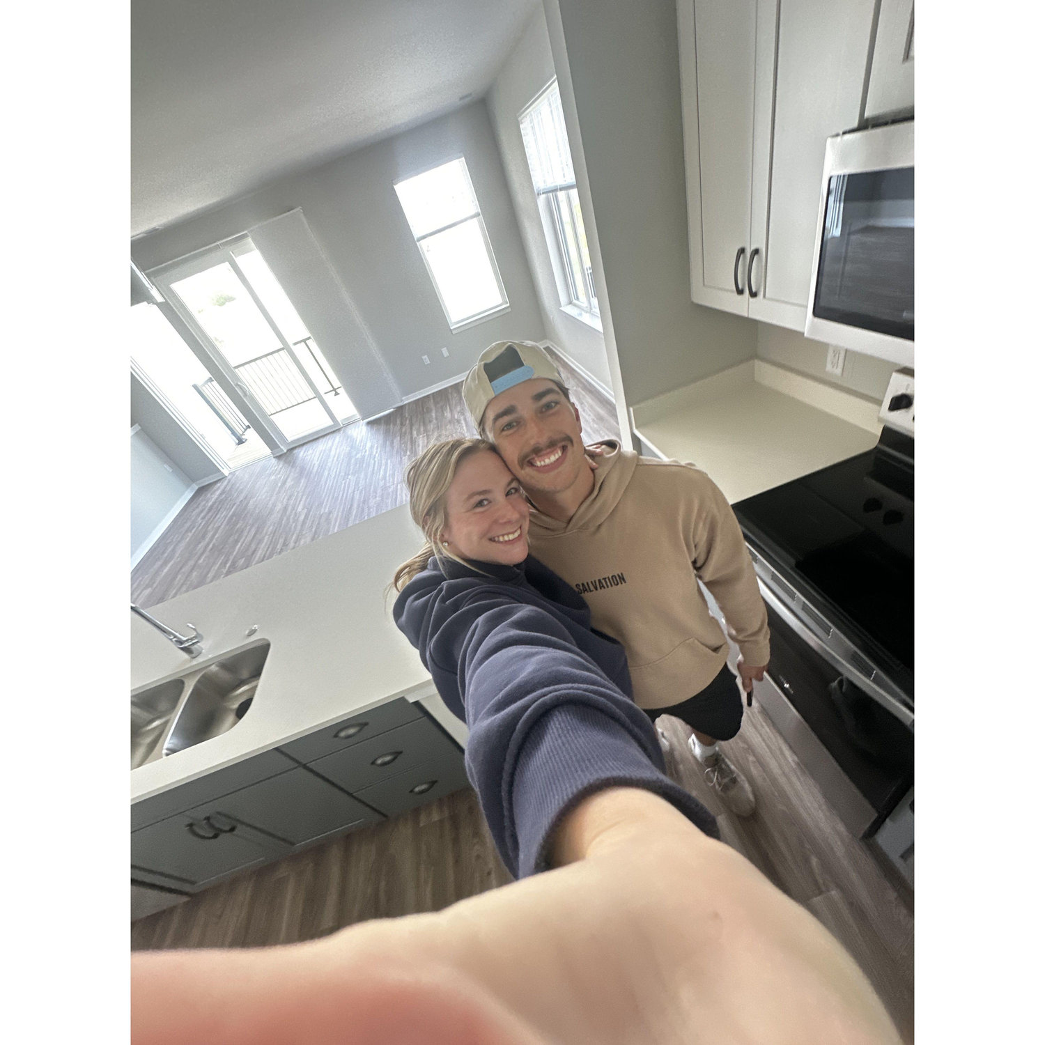 our first apartment