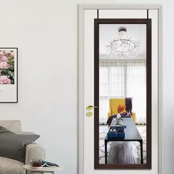 18 in. x 51 in. Modern Style Rectangle Door Mirror