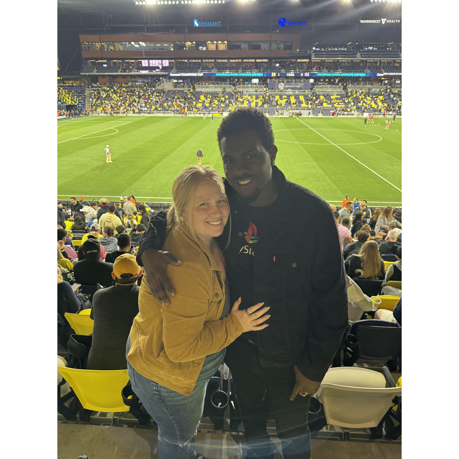 Watching Messi play in Nashville