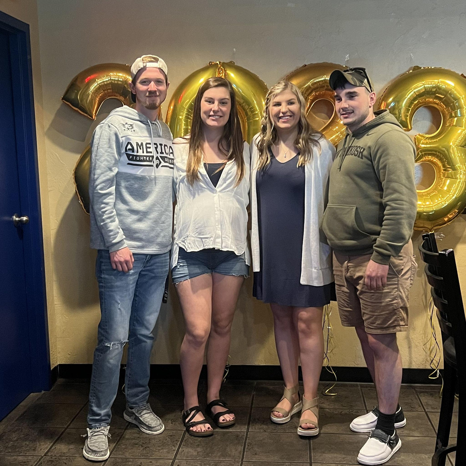 Sarah's college graduation party!