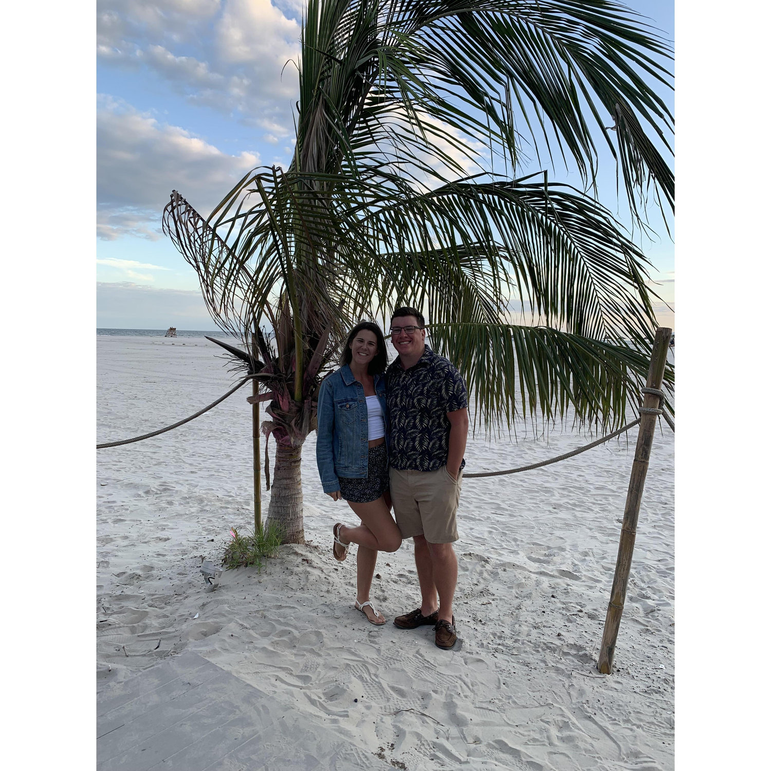 Beach trip together in 2018