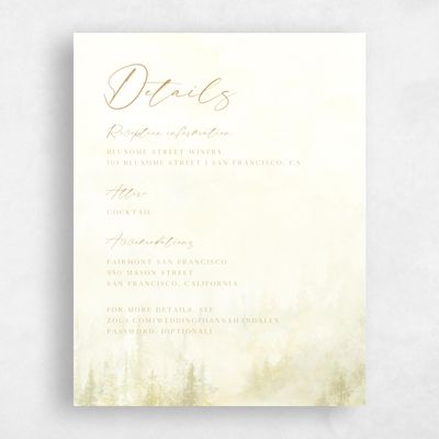 Dijon, Yellow Wedding Enclosure - Forest