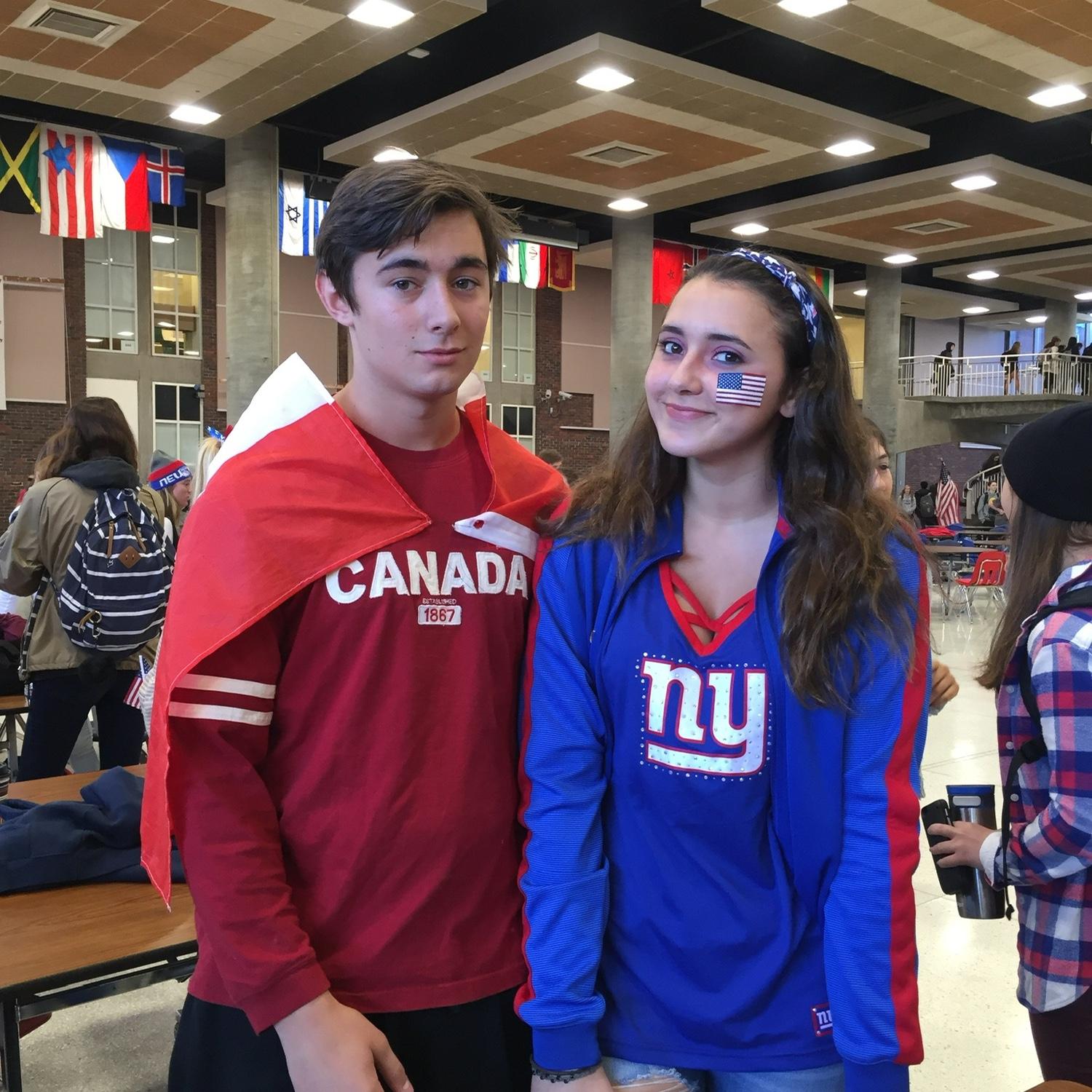 Our first photo together!