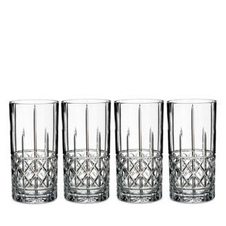 Marquis/Waterford Brady Highball Glasses, Set of 4