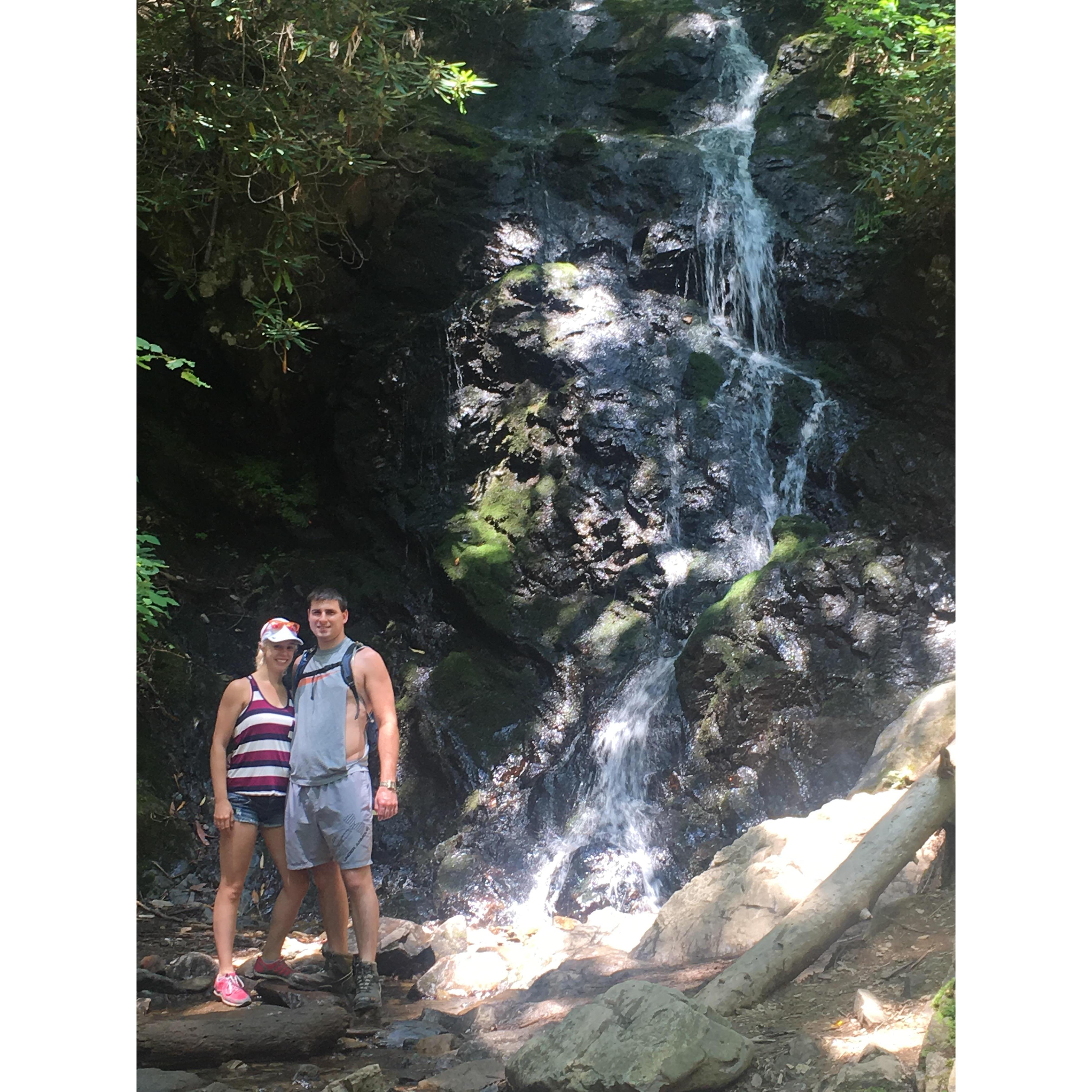 First family hike in TN.