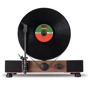 Floating Record Vertical Turntable