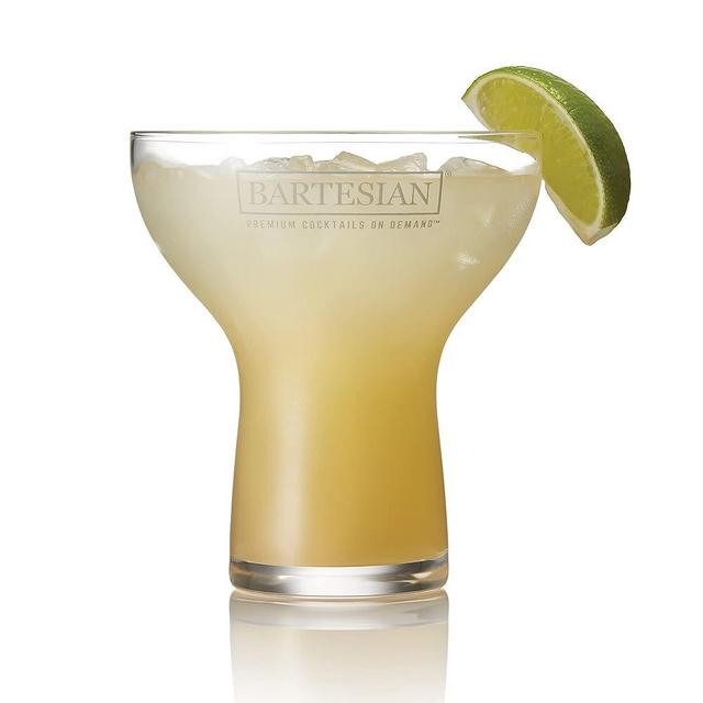 Bartesian Cocktail Glass Sets - Stemless Margarita Drinking Glassware for Cocktails & Mocktails - Bar Glasses for Martini, Margarita, Pina Colada, Whiskey Sour, Old Fashioned - Set of 2