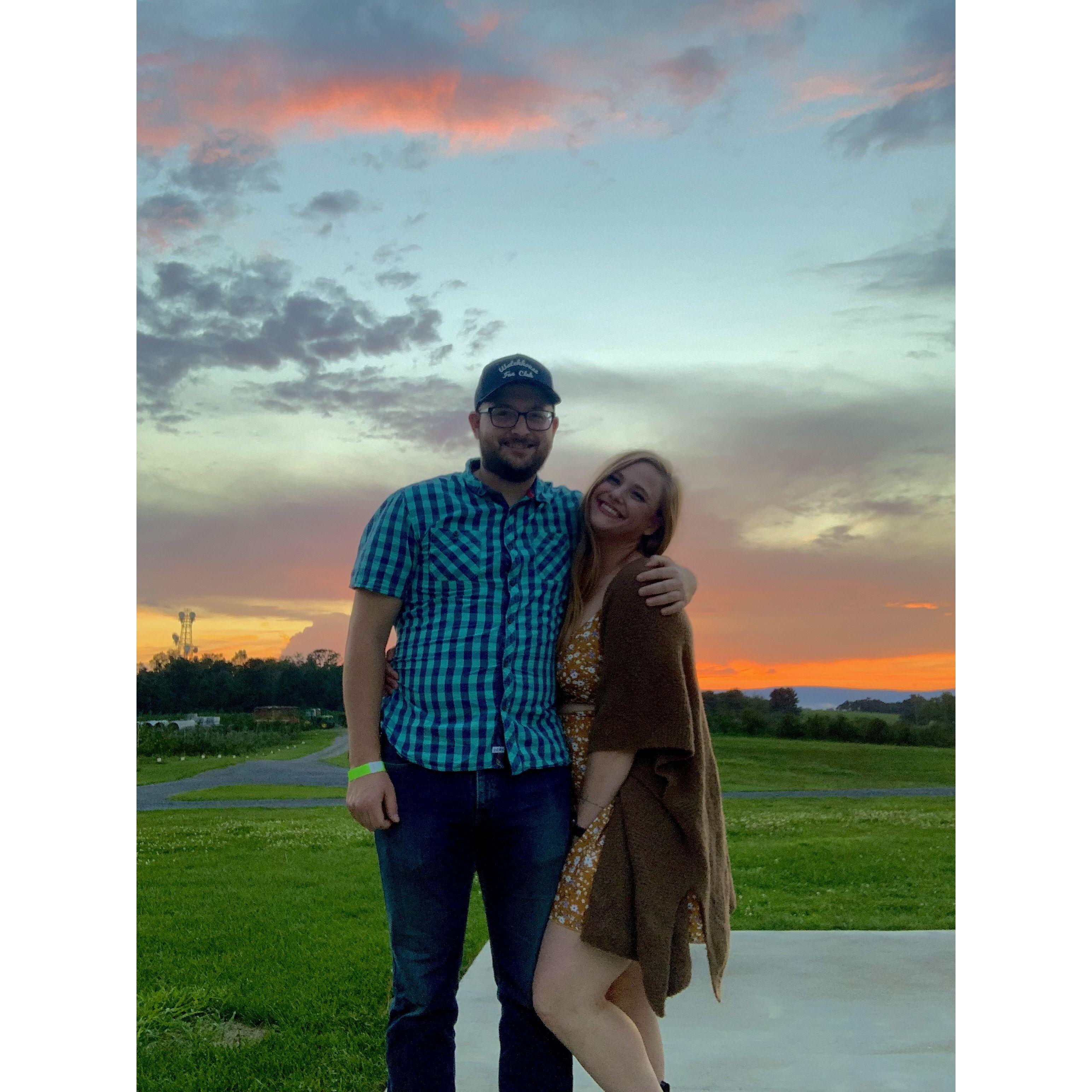 Our first picture together