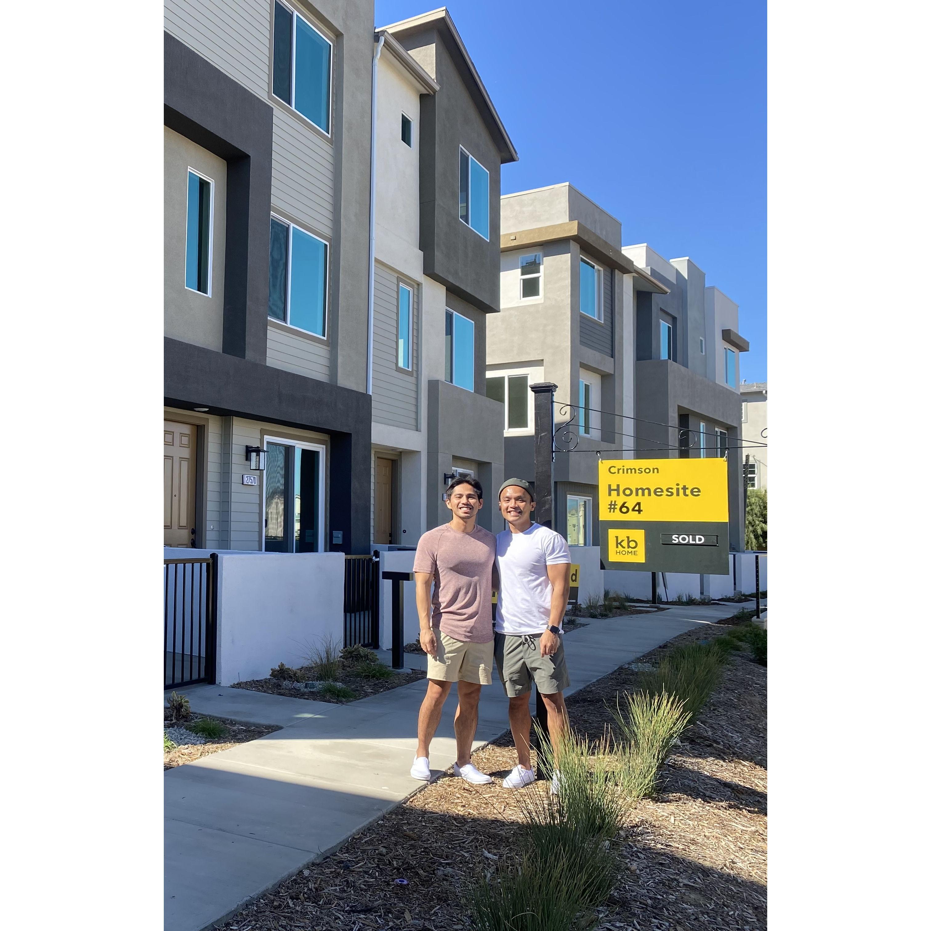 2022: We became homeowners!