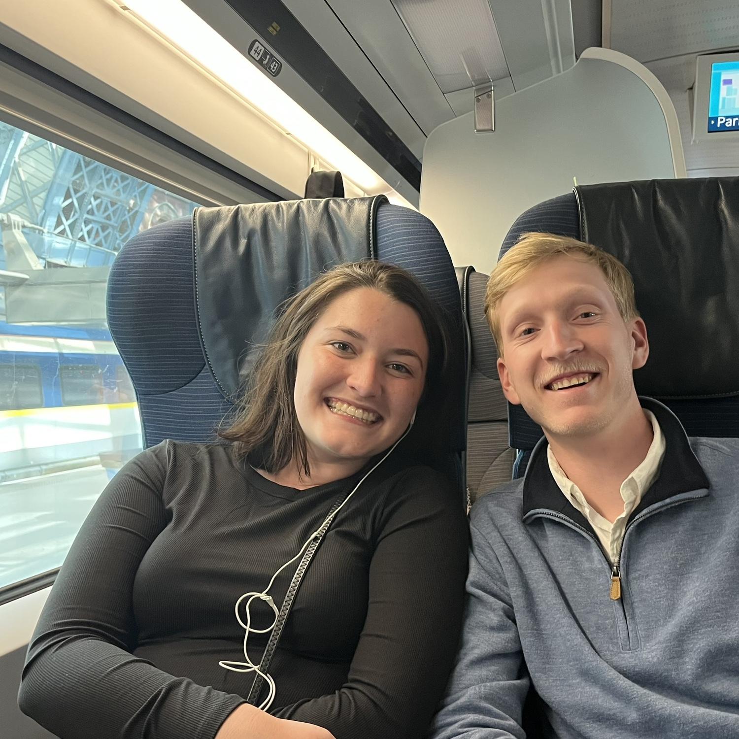 May 24, 2023
Train to Paris (Will was very excited to ride the EuroRail)