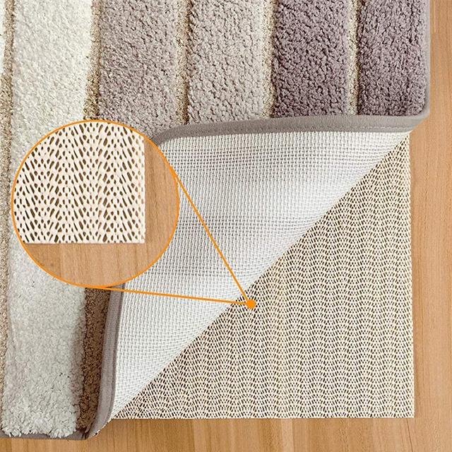Aurrako Non Slip Rug Pads for Hardwood Floors,8x10 Feet Rug Gripper for Carpeted Vinyl Tile Floors with Area Rugs,Runner Anti Slip Skid Non Adhesive Rug Underlay(Mesh)