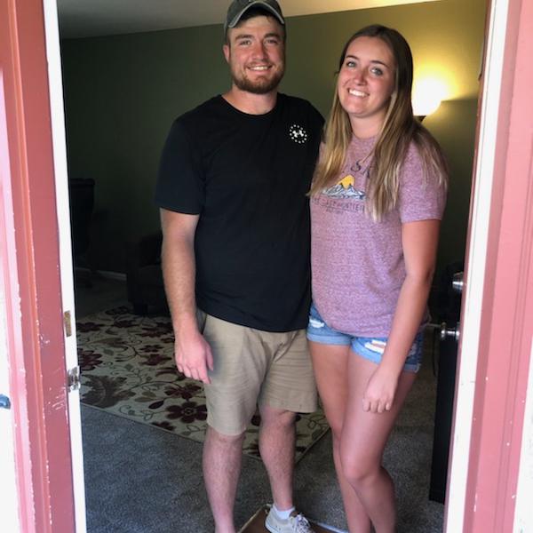 When we moved into our 1st apartment in Fort Collins in the fall of 2020!