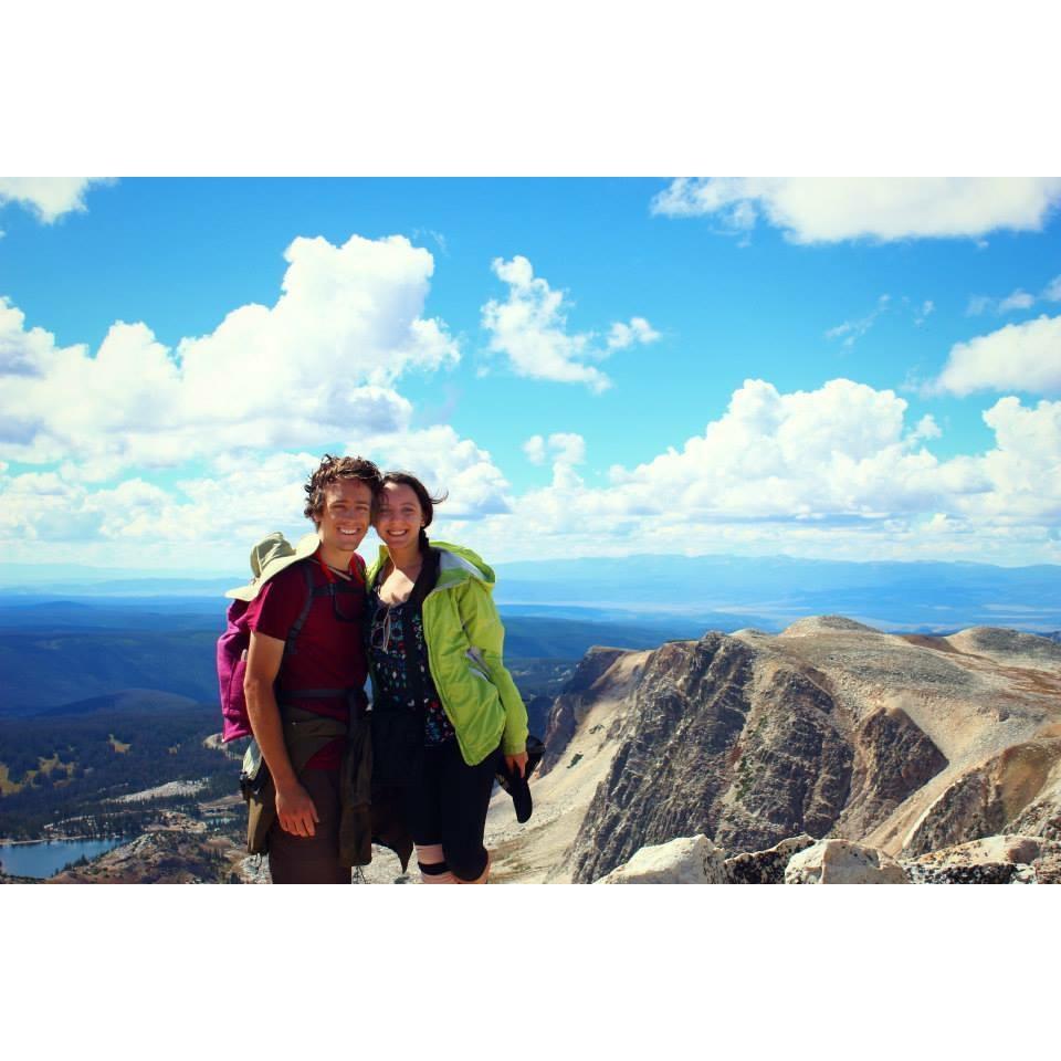 Medicine Bow National Forest, our first backpacking trip together, Summer 2013