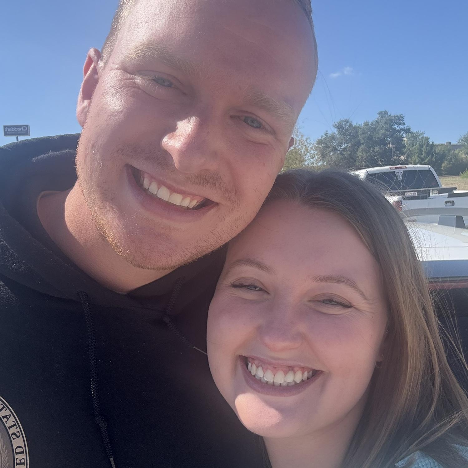 When I picked up Jacob up from his 6 month deployment- the sweetest day!