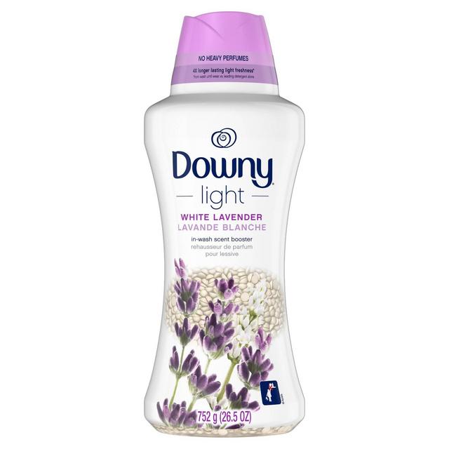 Downy Light White Lavender Laundry Scent Booster Beads for Washer with No Heavy Perfumes - 26.5oz