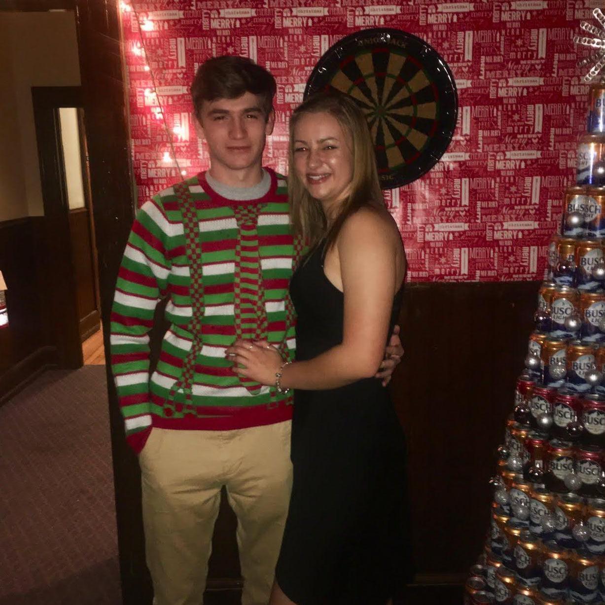 Our first cocktail party together