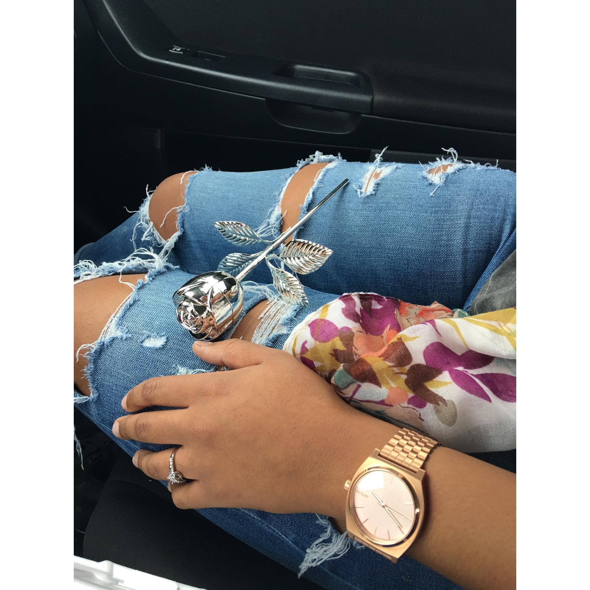 The day he gave me a promise ring!