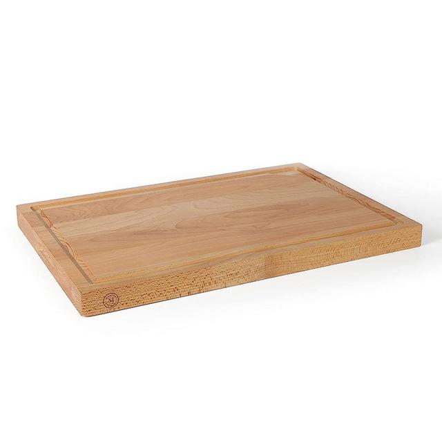 Martha Stewart Lochner 24" x 16" Beech Wood Cutting Board w/Juice Groove