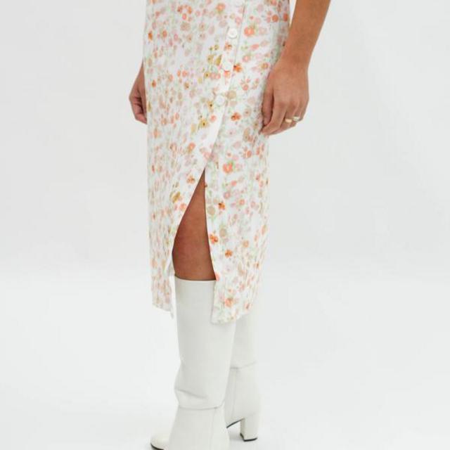 Salsa Midi Skirt - Pansy Floral (sz S)