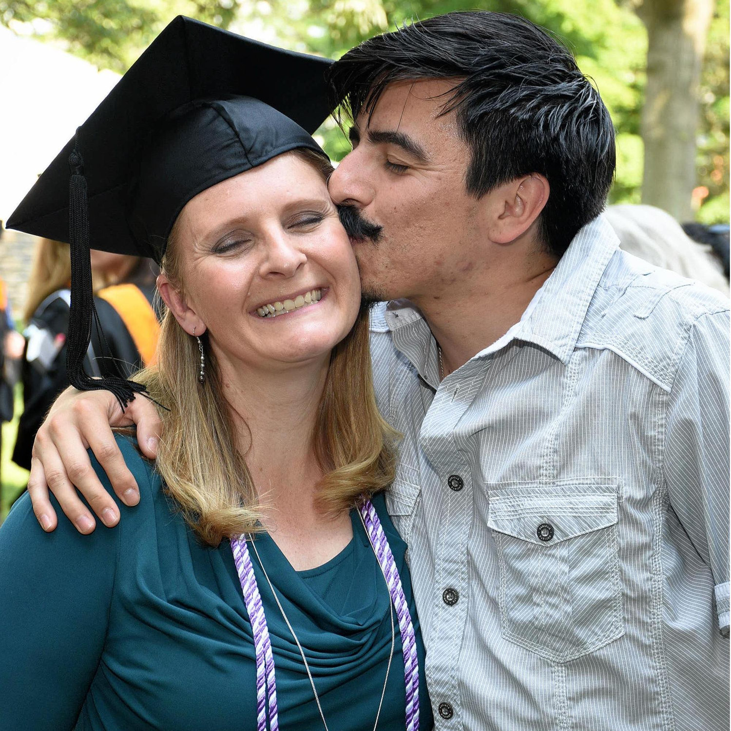 So proud! Erica getting her Master's Degree