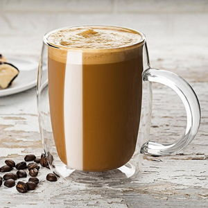 Aroma Double Walled Insulated Coffee Mug, Set of 4