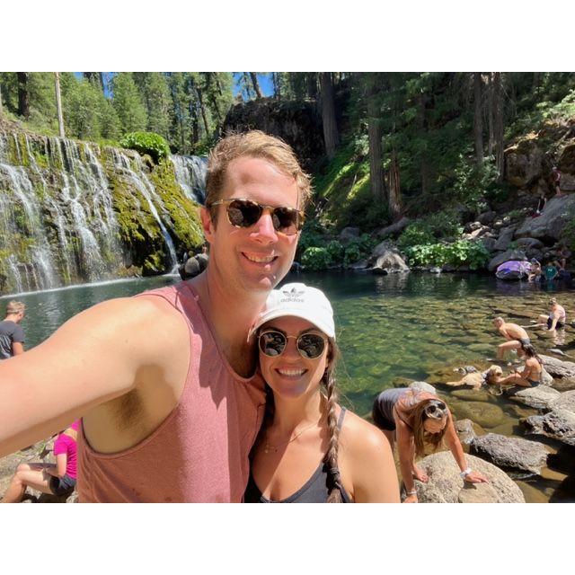 Stopped at all of the best waterfalls on our road trip to Oregon!