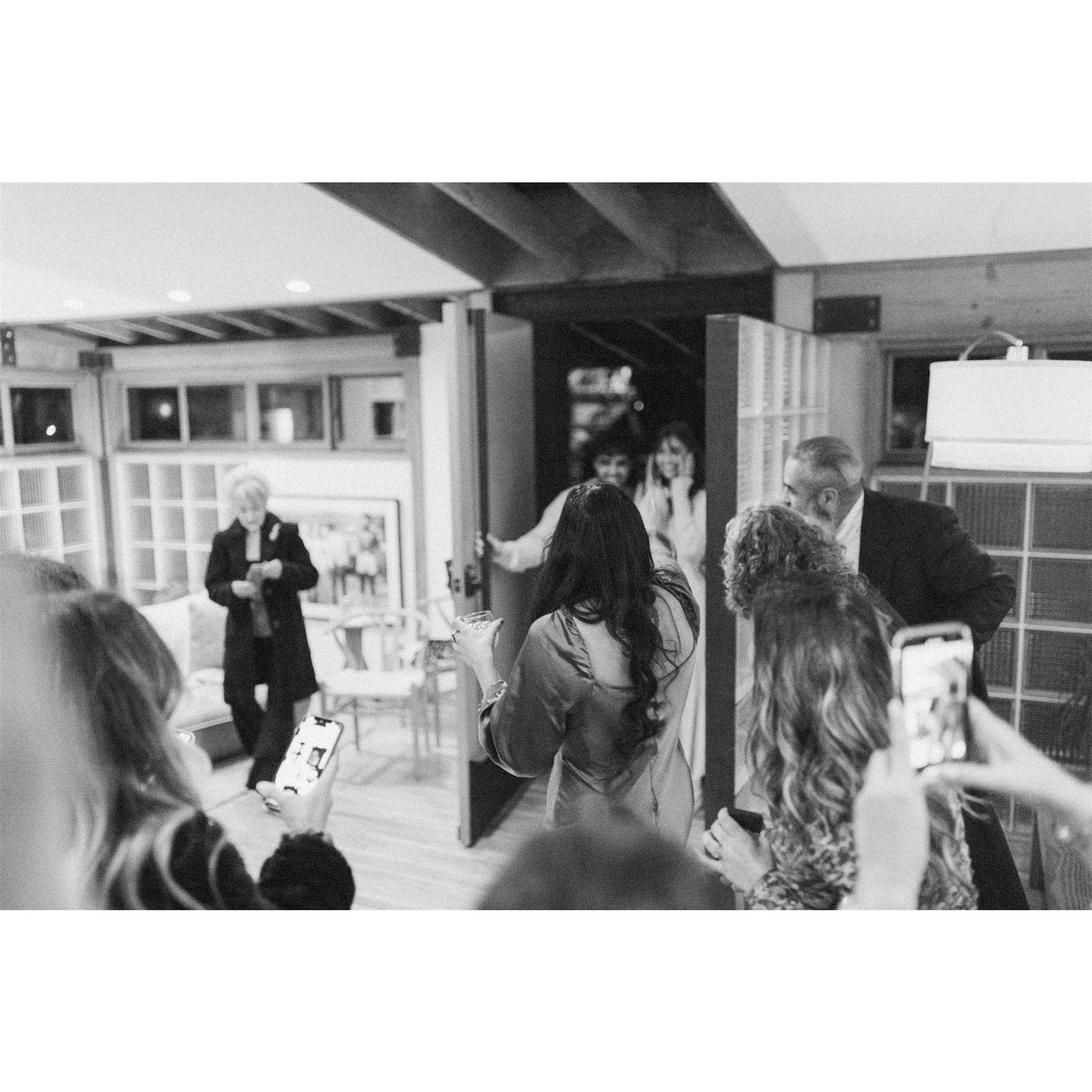 Elijah had masterfully curated a surprise engagement party with around seventy of some of our favorite humans...