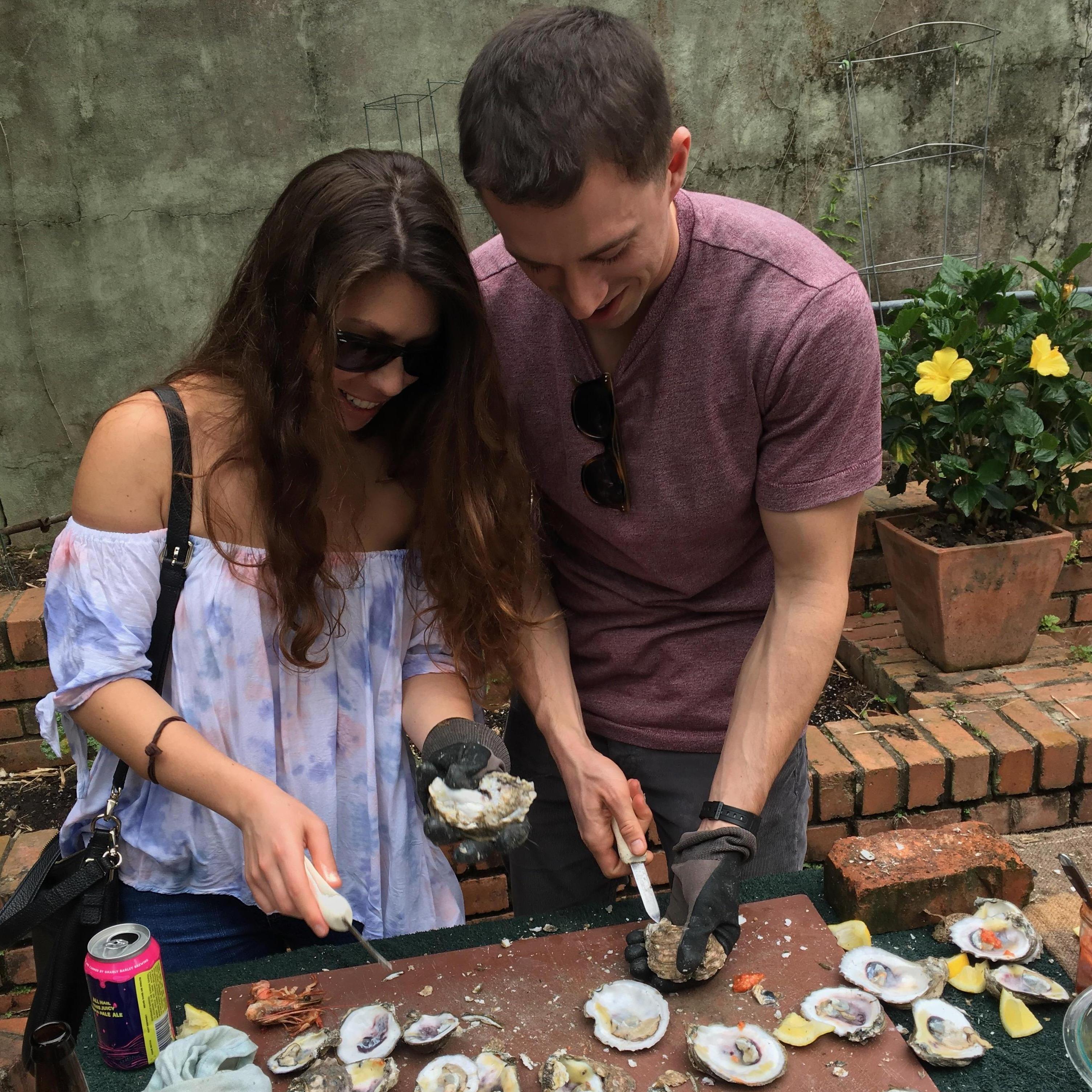 Briefly considered a career change into professional oyster shucking