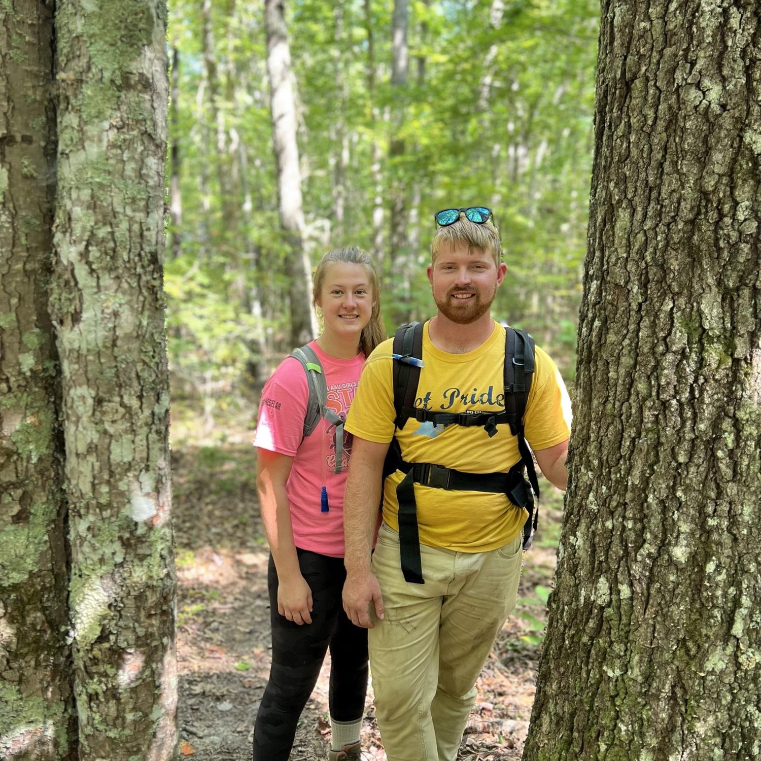 Hiking at Fiery Gizzard