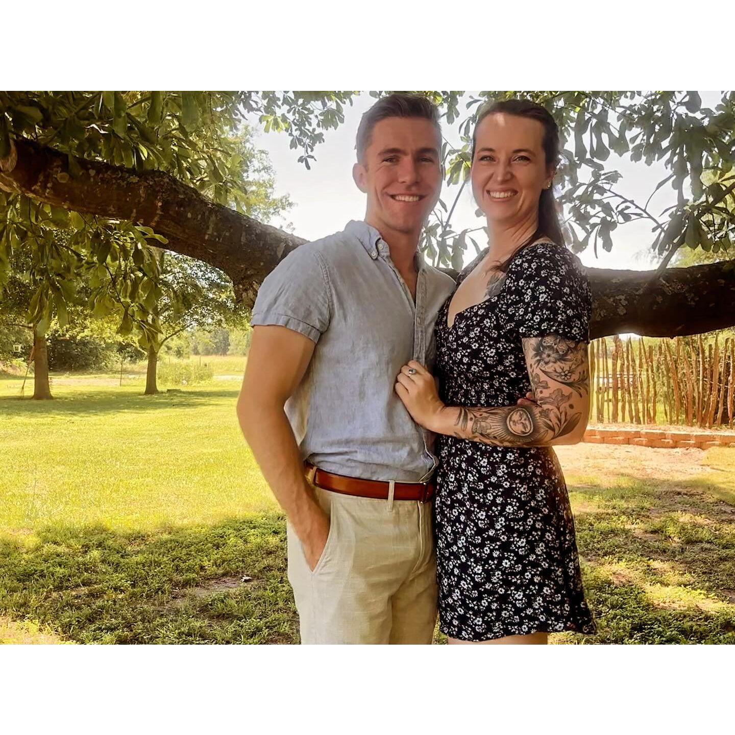 In Texas for Haley & Derek Baker’s reception.