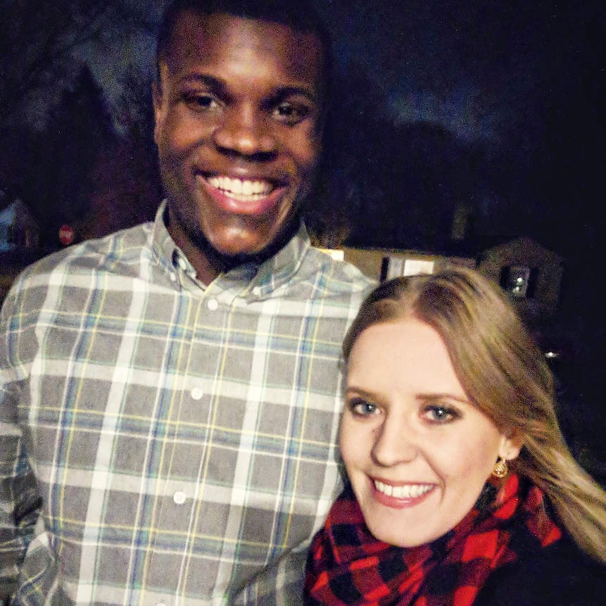 Our first official date as boyfriend and girlfriend!
