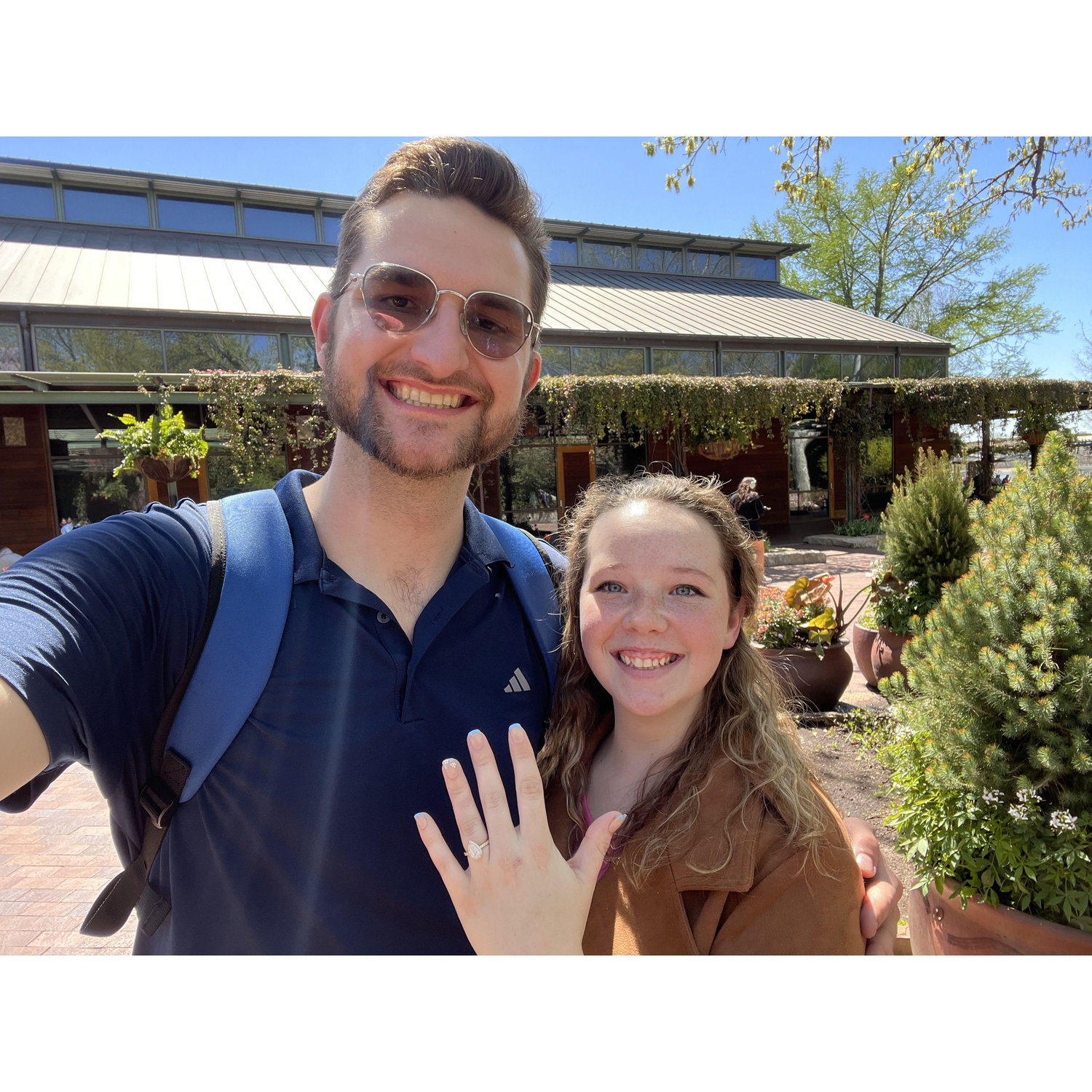 She said yes!