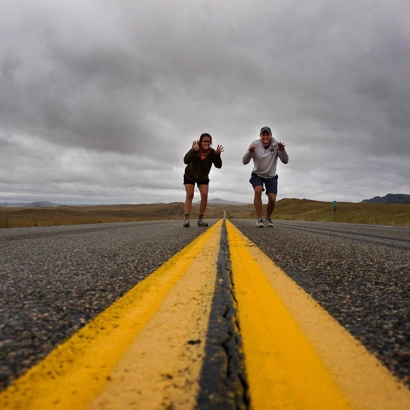Road trippin' somewhere out west