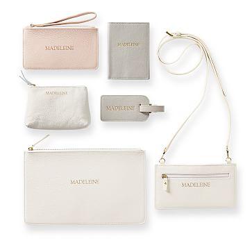 Signature Passport Case - Grey