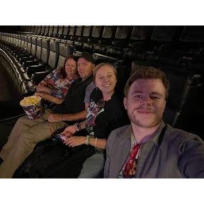 Big event: The Eras Tour movie with the Fords—so much fun reliving the concert on the big screen! 🎬✨