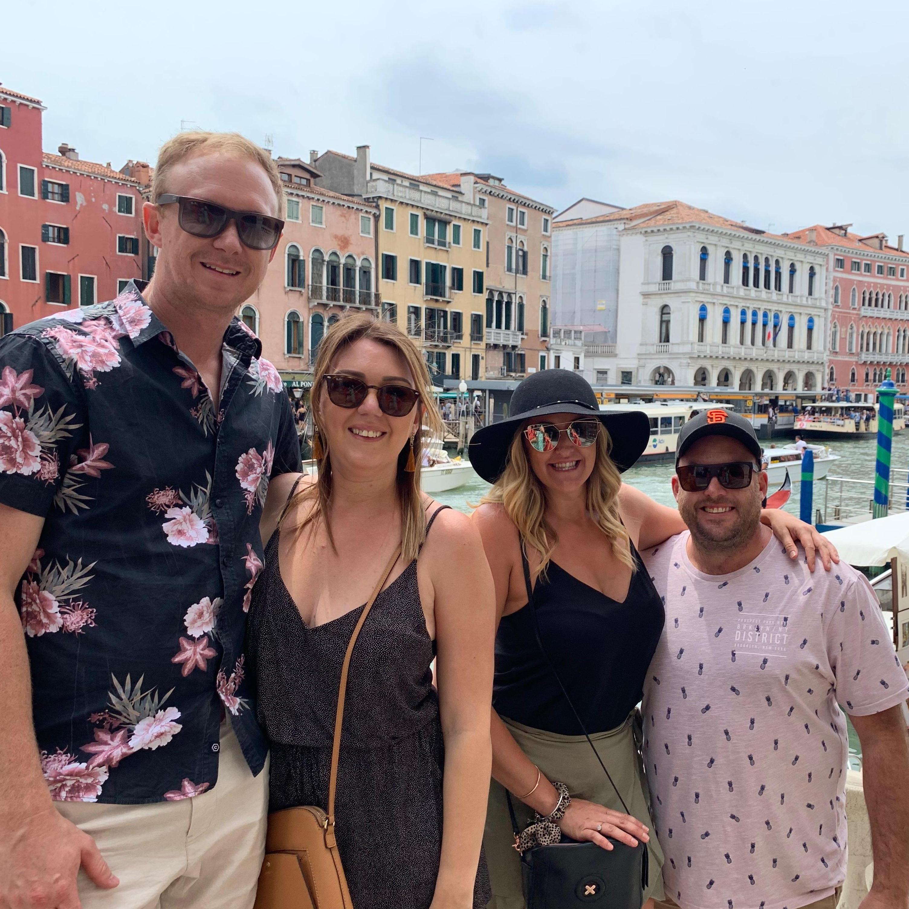 Venice with our mates