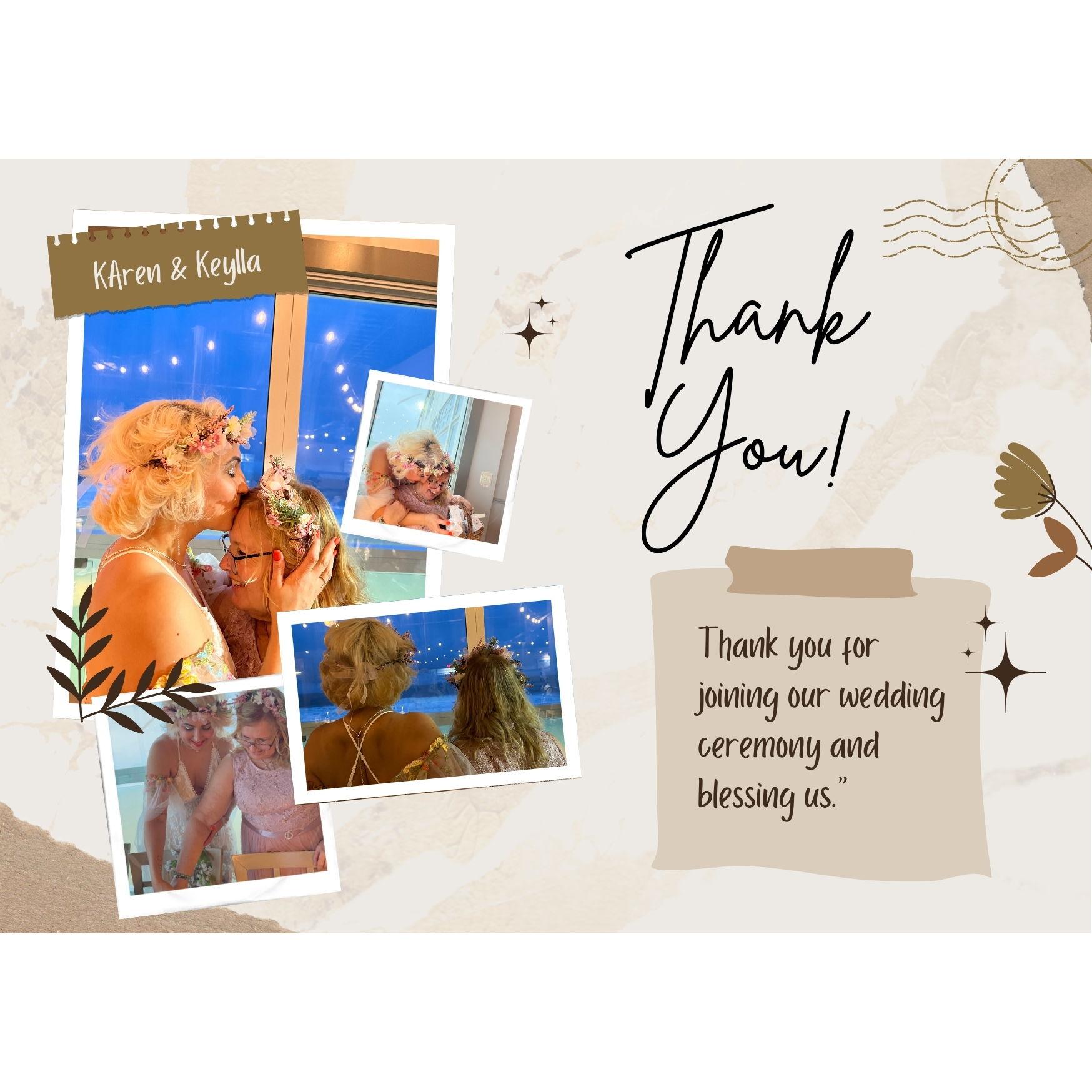 Our thank you